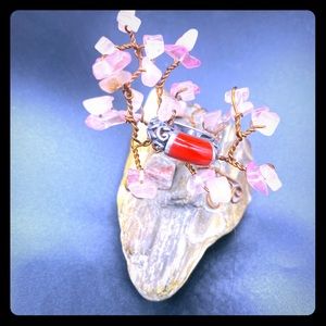 Beautiful vintage enamel filigree ring